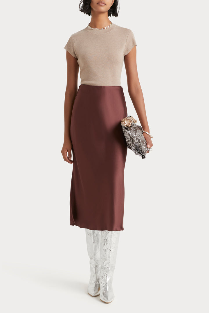 Husk Rihanna Skirt - Chestnut