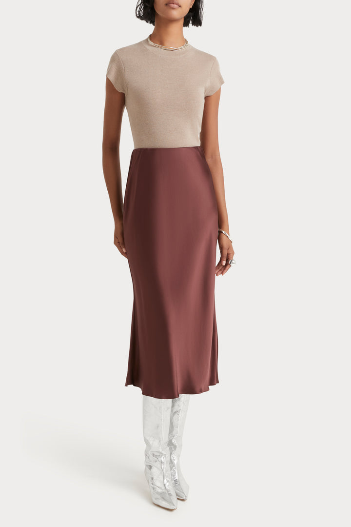 Husk Rihanna Skirt - Chestnut