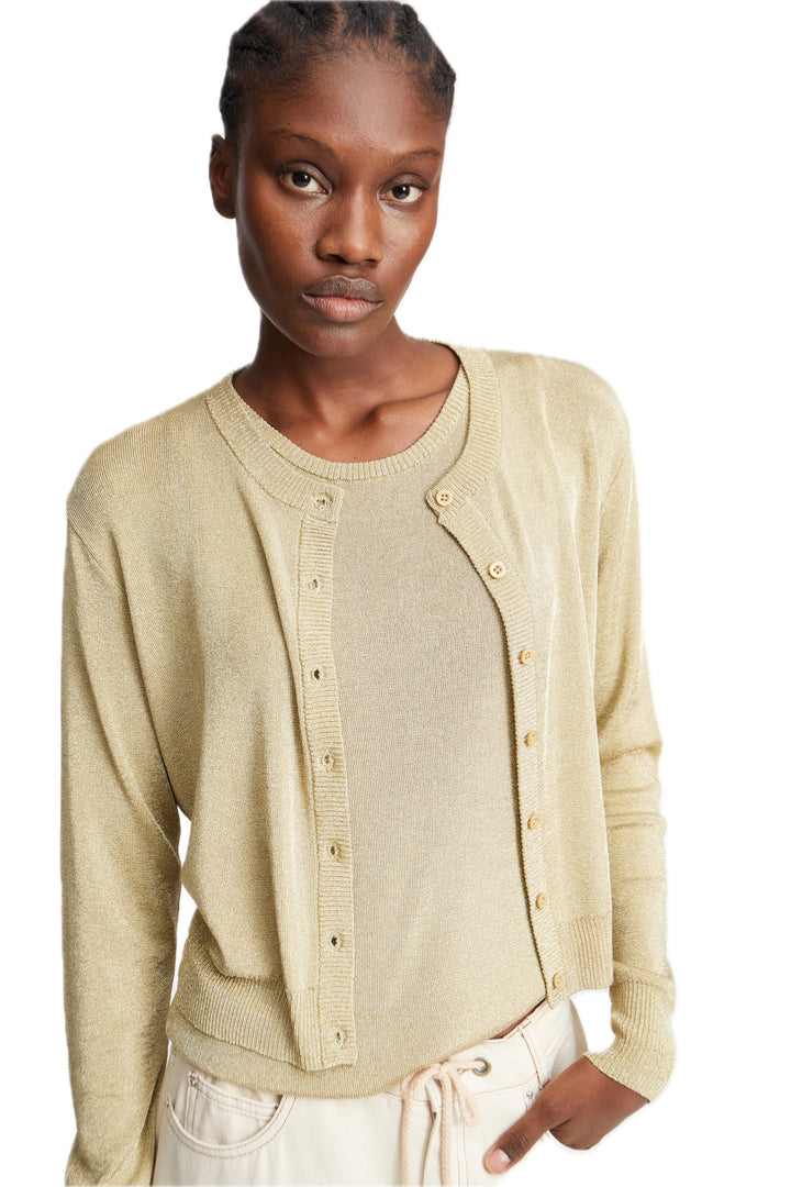 Munthe Parli Cardigan - Gold