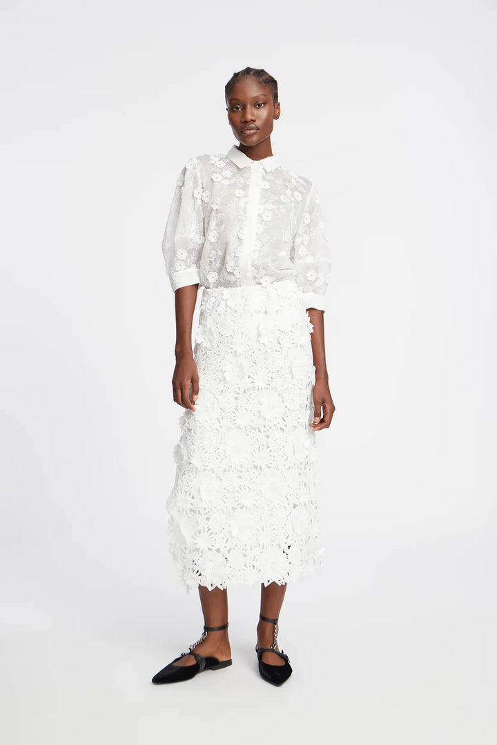Munthe Pust Top - White