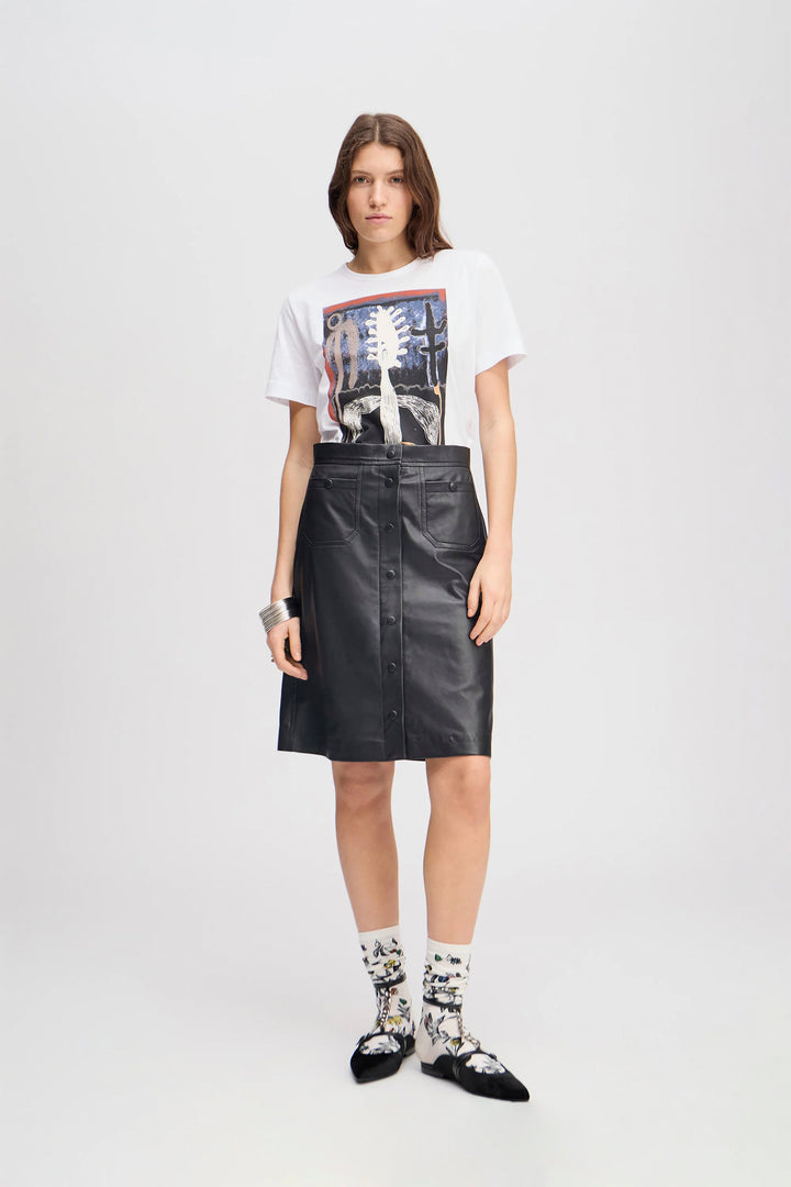 Munthe Lack T-shirt - White