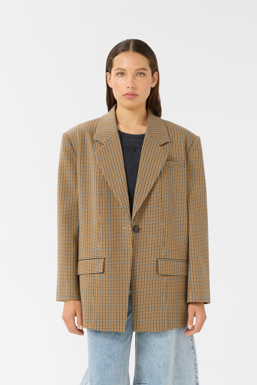 Gestuz Corina Blazer - Check