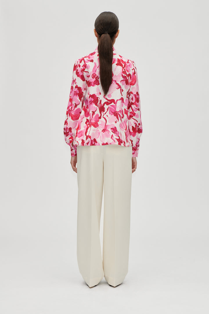 Stine Goya Gathered Top - Pink