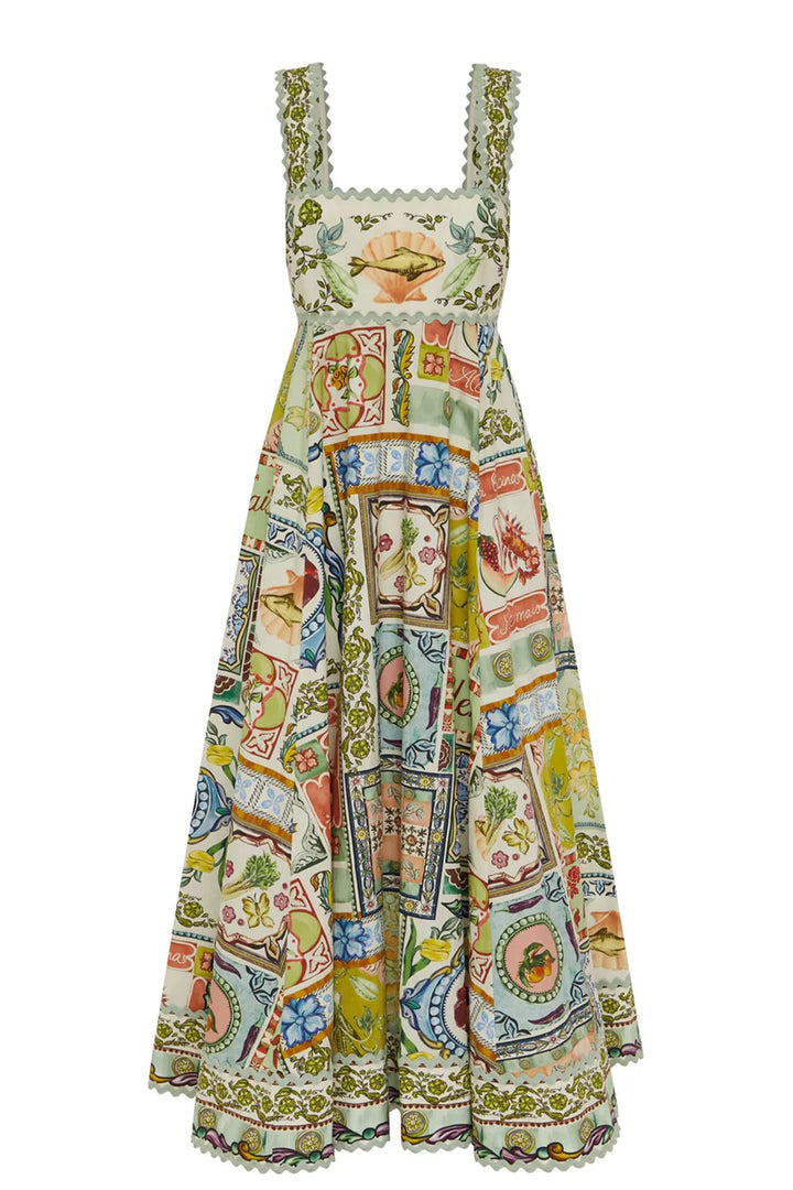 Alemais Tommasina Dress - Multi Coloured