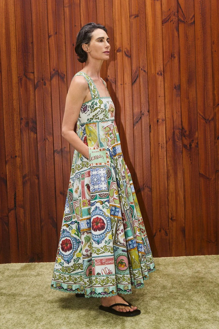 Alemais Tommasina Dress - Multi Coloured