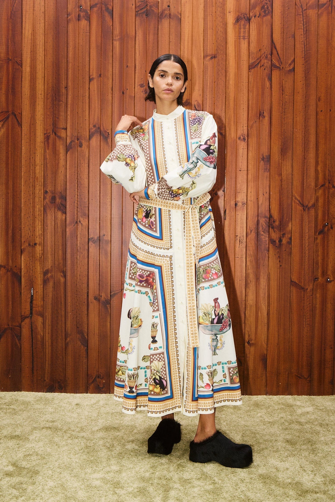 Alemais Merc Shirtdress - Multi Coloured