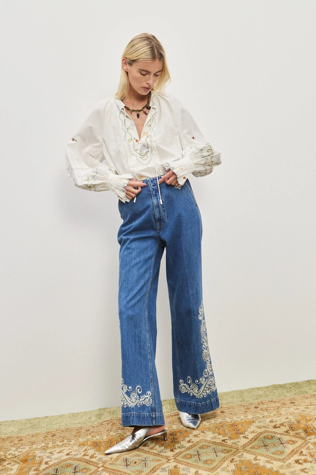 Alemais Giulia Blouse - Cream