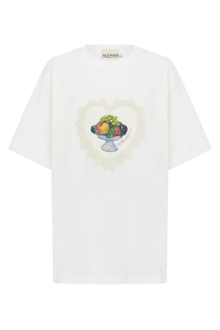 Alemais Orzaio Tee - Cream