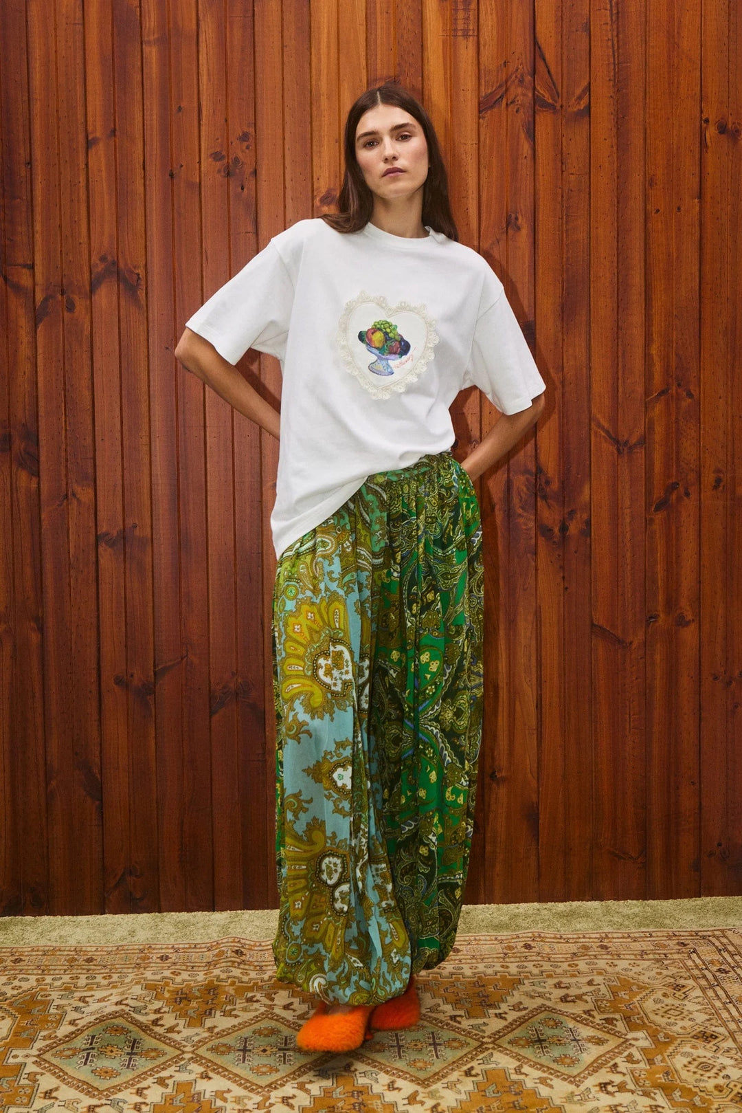 Alemais Orzaio Tee - Cream