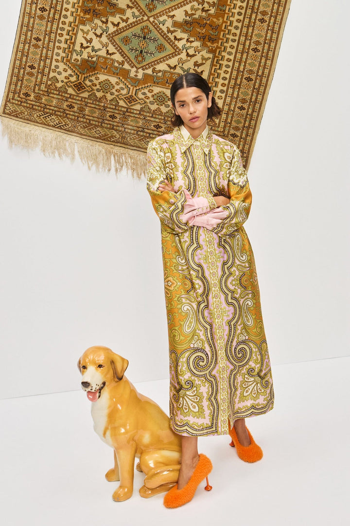 Alemais Clem Shirtdress - Multi Coloured