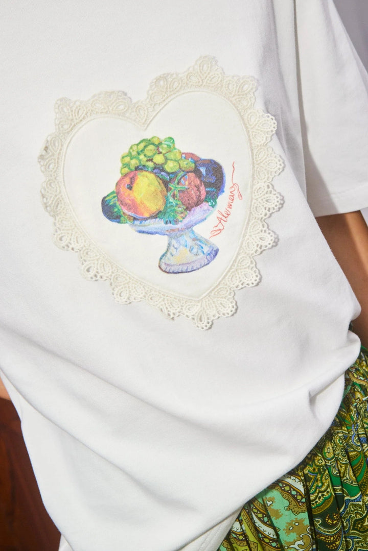 Alemais Orzaio Tee - Cream
