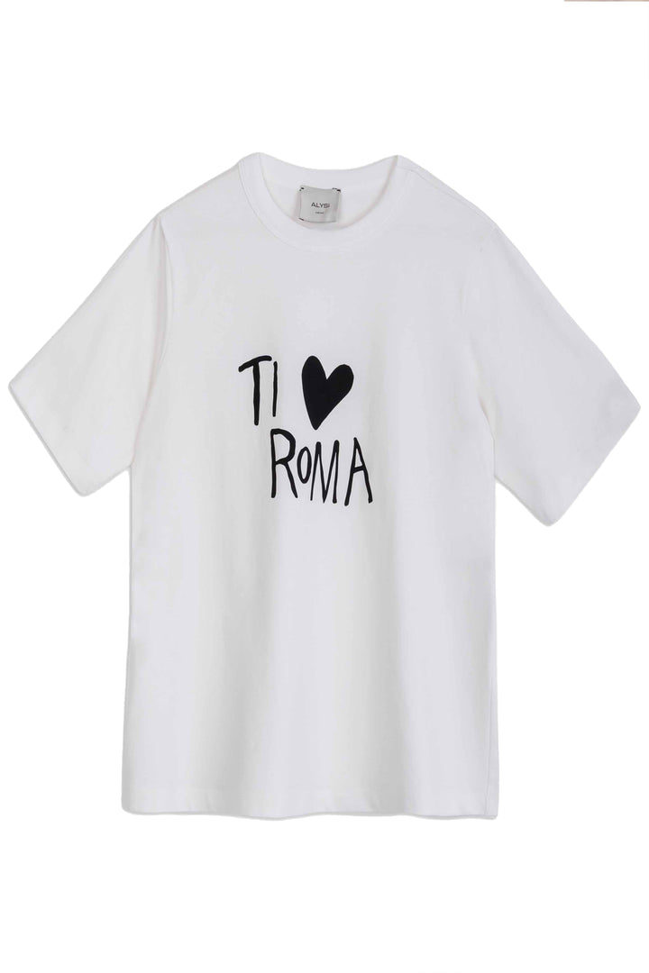 Alysi Roma Tshirt - Latte