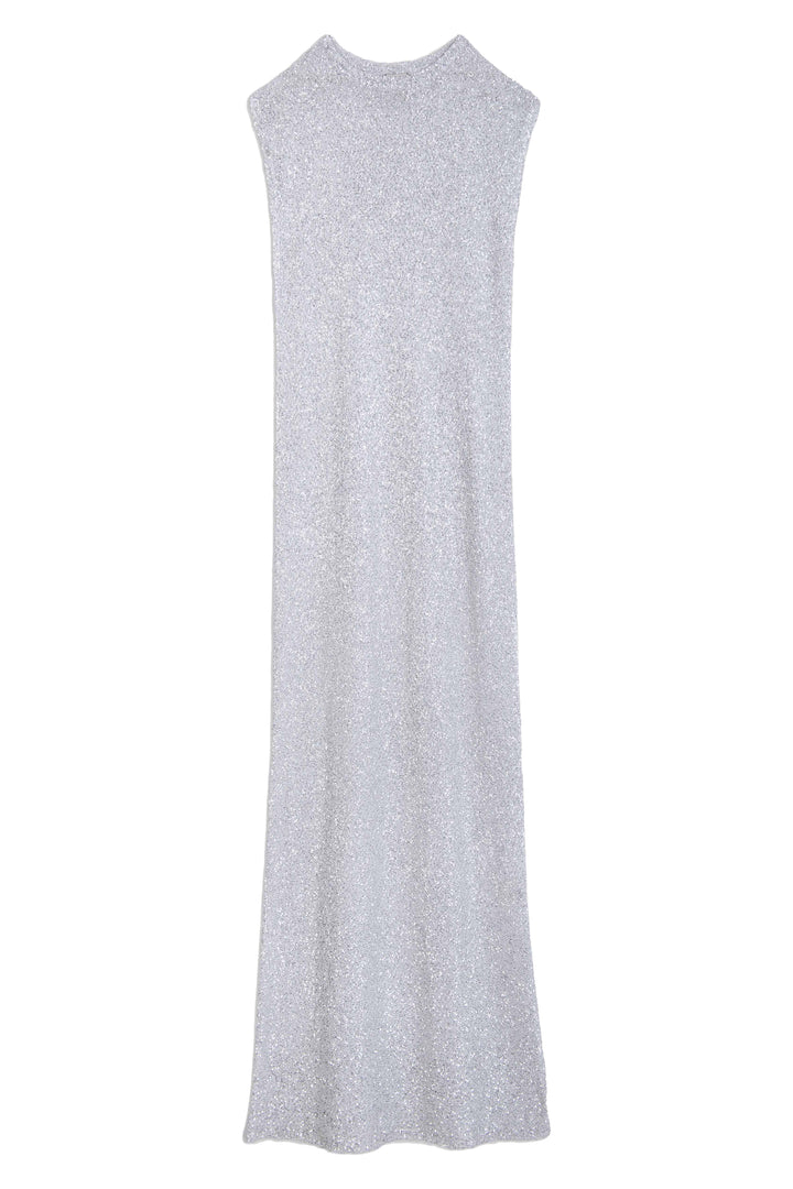 Alysi Pailette Dress - Silver