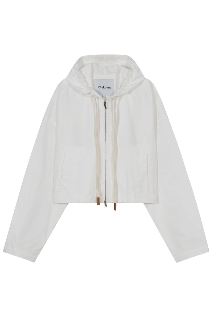 The Loom Hooded Jacket - White