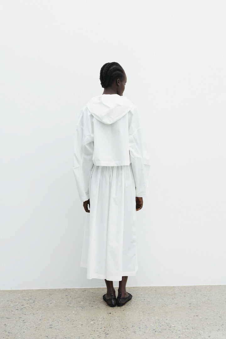 The Loom Hooded Jacket - White