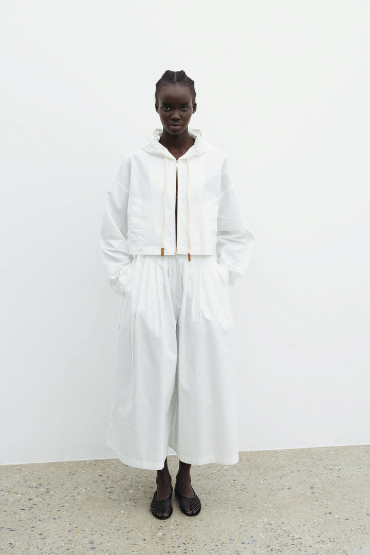 The Loom Hooded Jacket - White