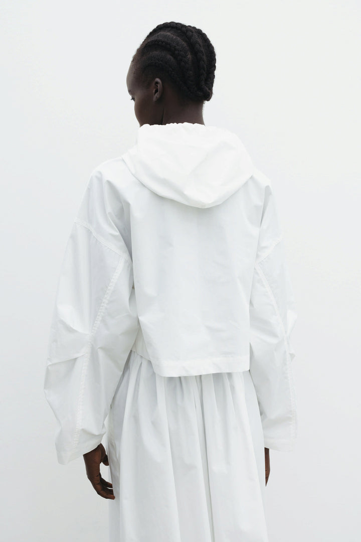 The Loom Hooded Jacket - White