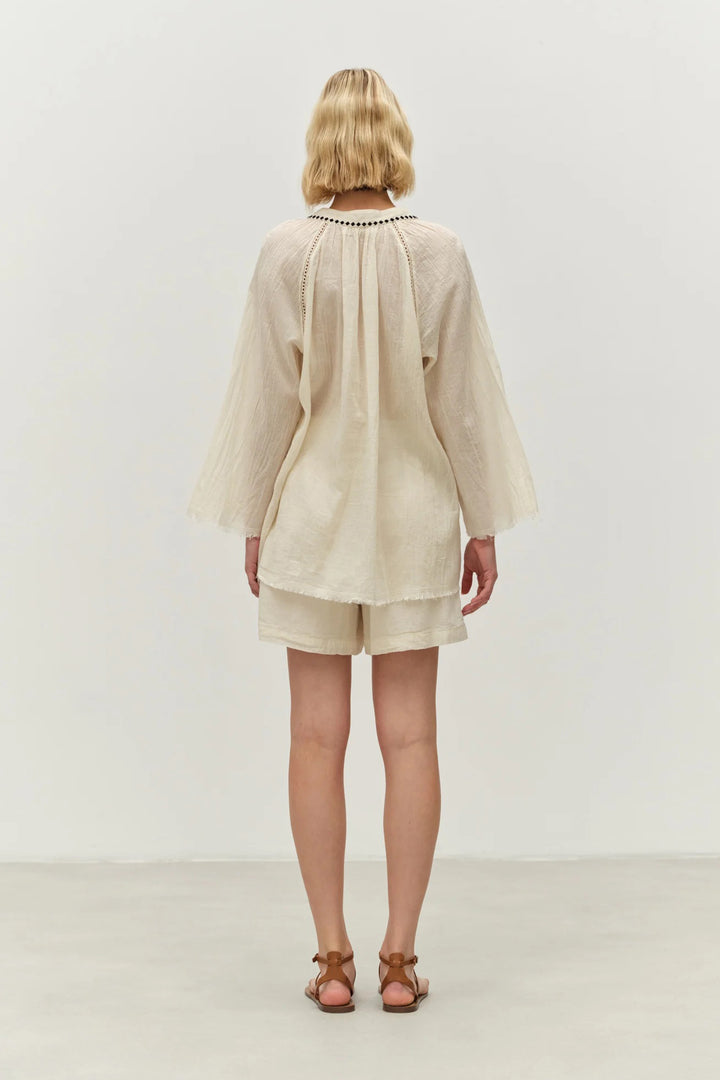 Devotion Twins Apology Blouse - Off White