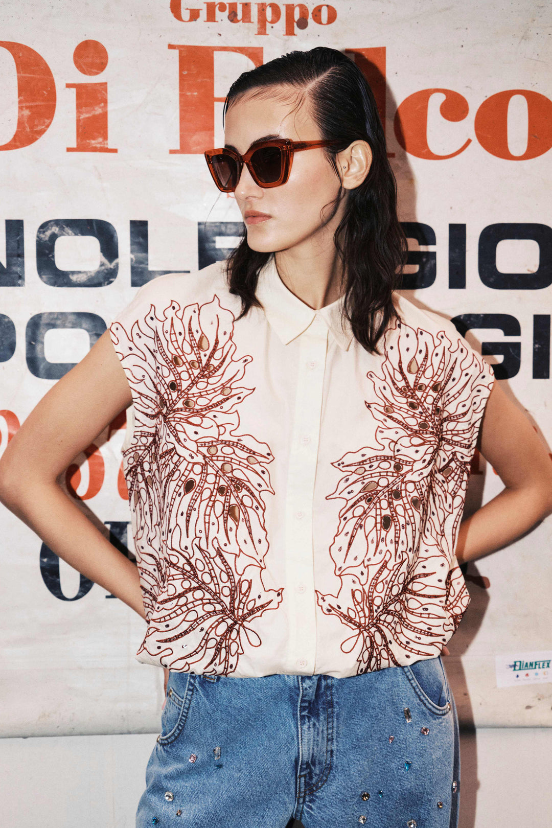 Essentiel Antwerp Hebraska Top - Print