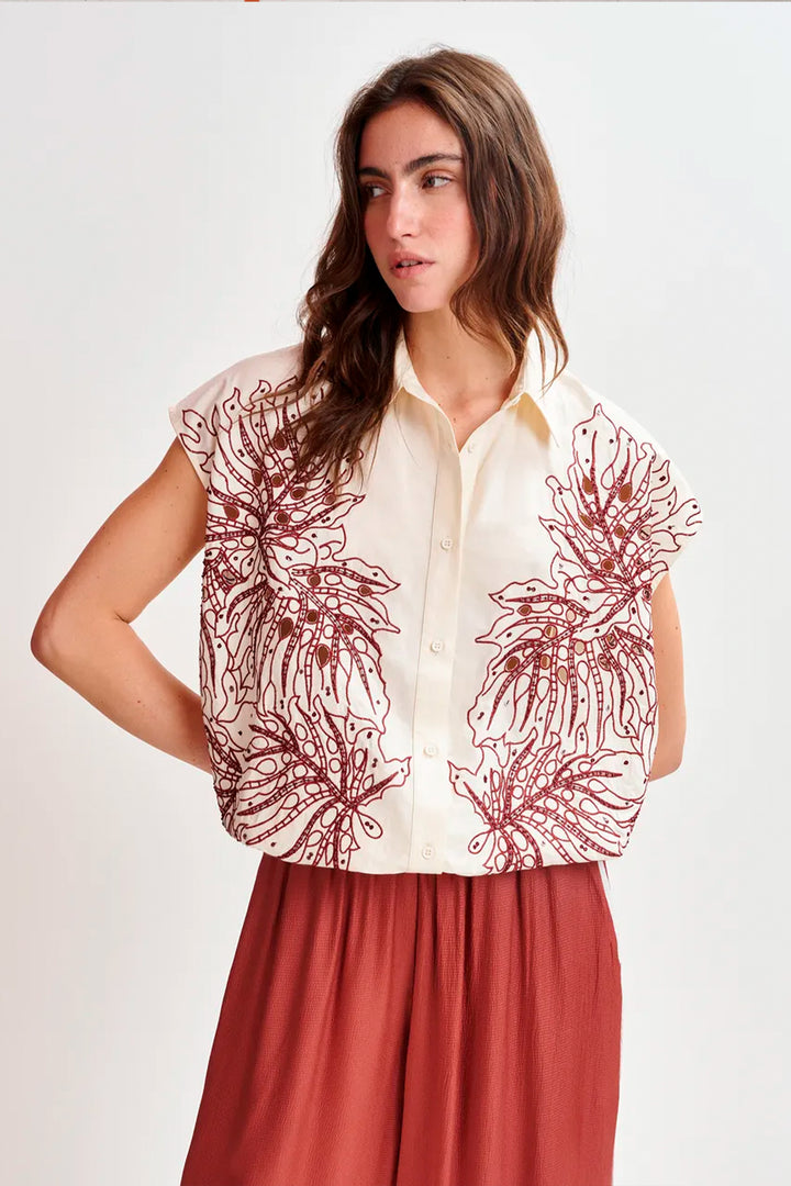 Essentiel Antwerp Hebraska Top - Print