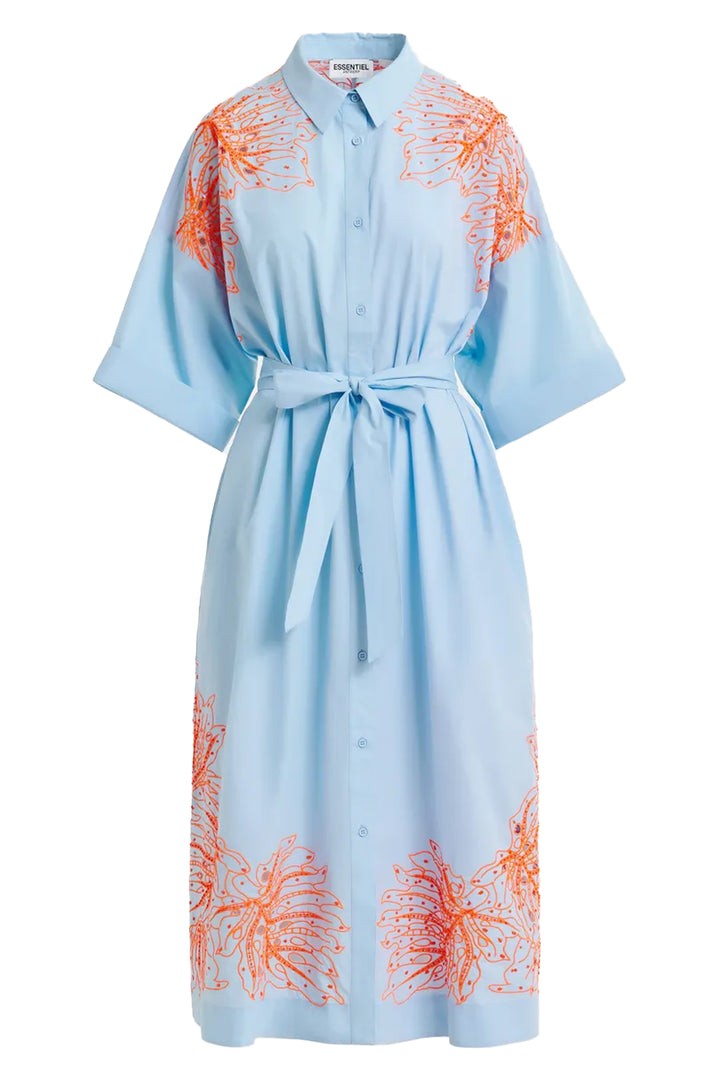 Essentiel Antwerp Hanchor Dress - Lake