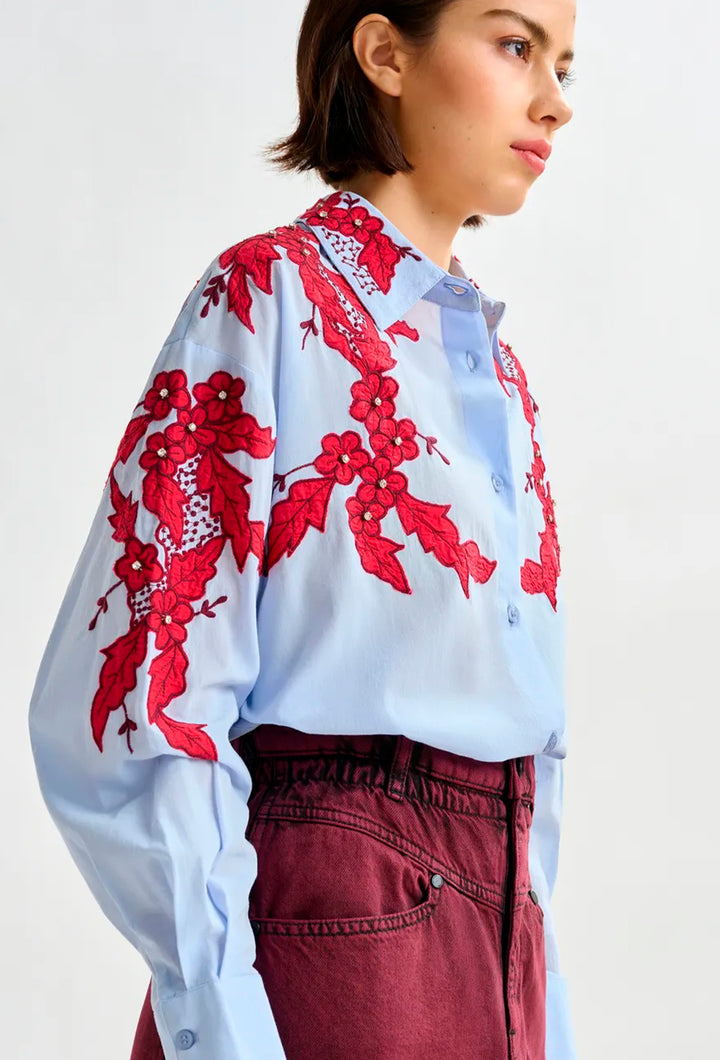 Essentiel Antwerp Ishimbay Shirt - Red