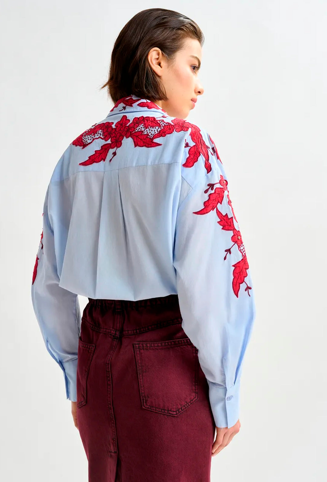 Essentiel Antwerp Ishimbay Shirt - Red