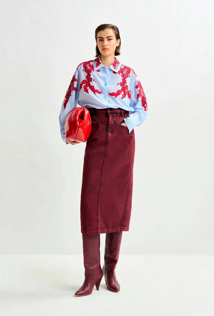 Essentiel Antwerp Ishimbay Shirt - Red