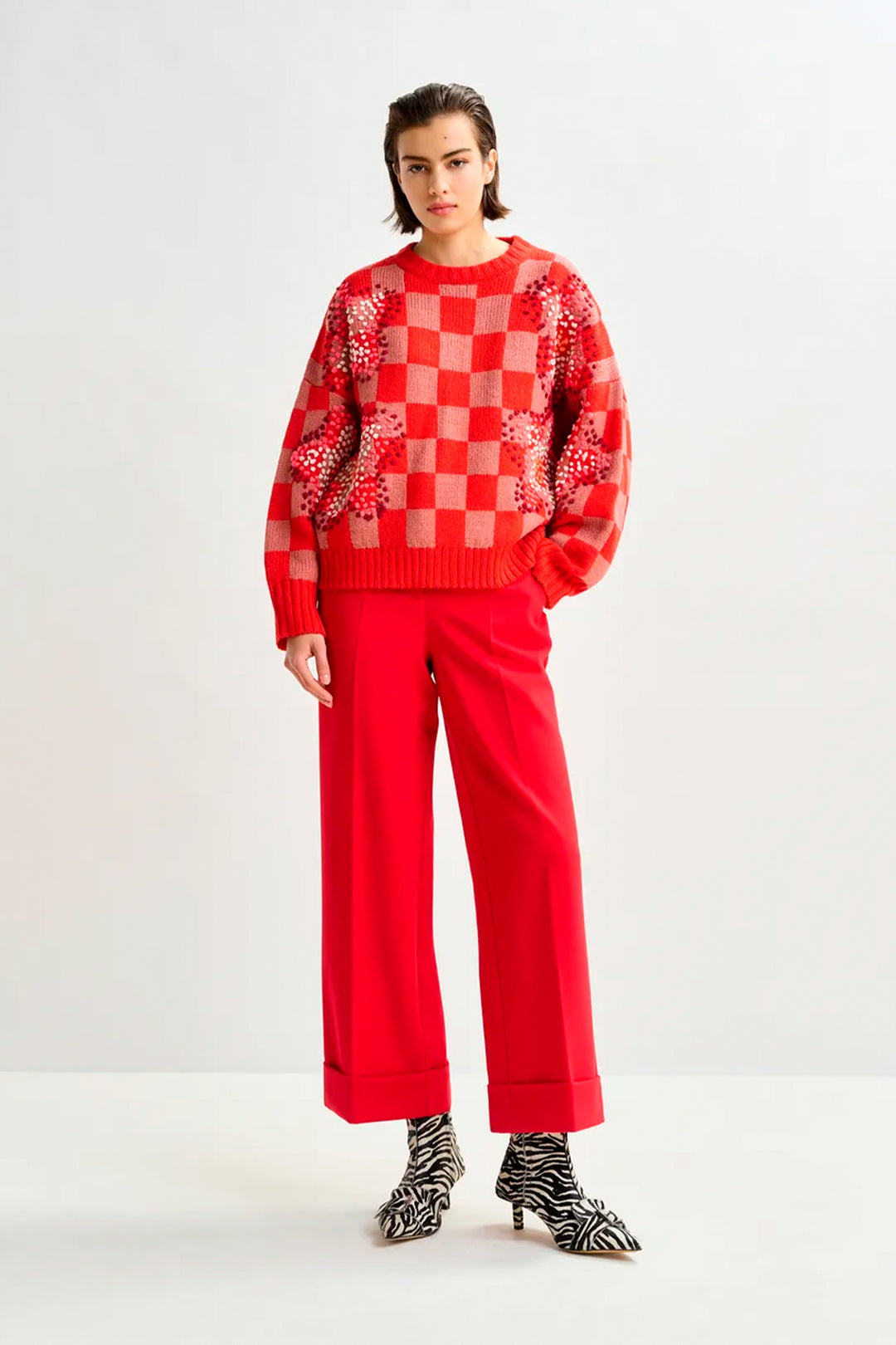 Essentiel Antwerp Imo Pant - Red
