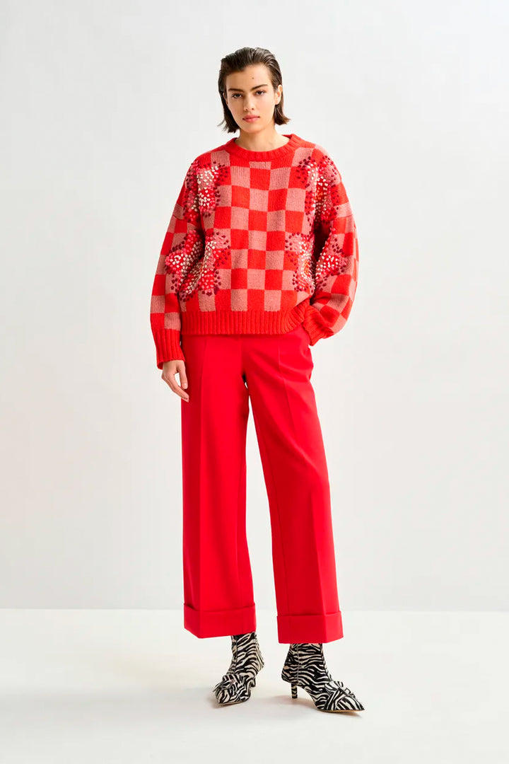 Essentiel Antwerp Imo Pant - Red