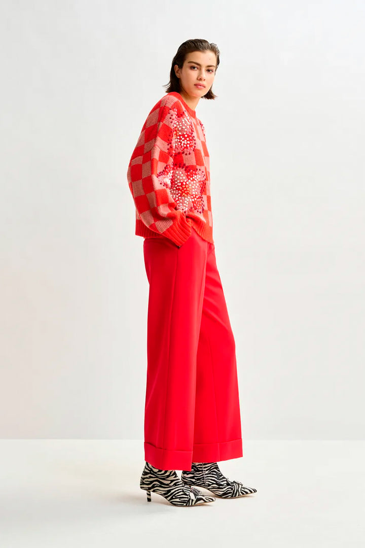 Essentiel Antwerp Imo Pant - Red