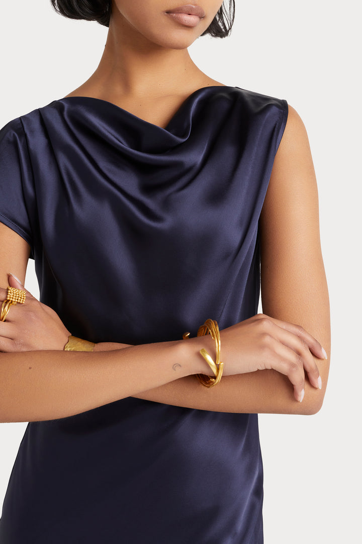 Husk Emilie Dress - Navy