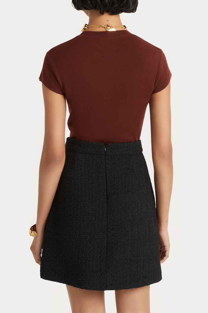 Husk Merino Crew - Fig