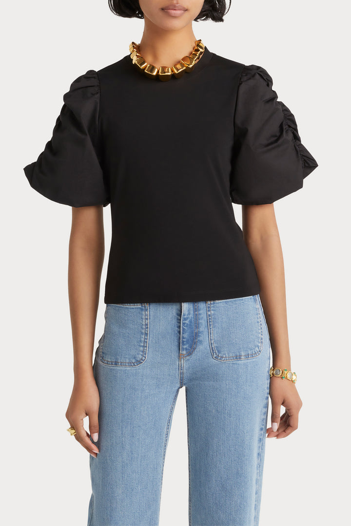 Husk Gabriela Tee - Black