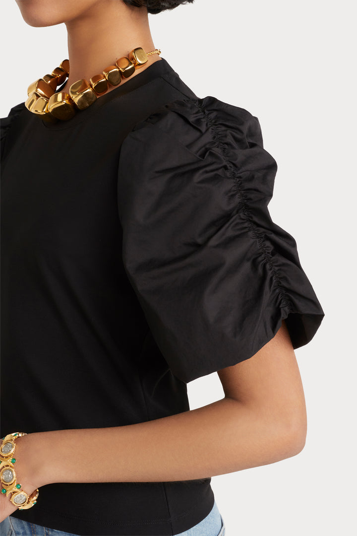 Husk Gabriela Tee - Black