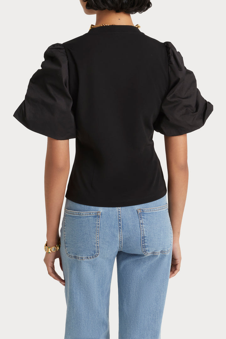 Husk Gabriela Tee - Black