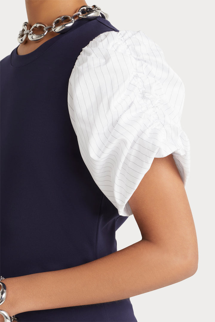 Husk Gabriela Tee - Navy