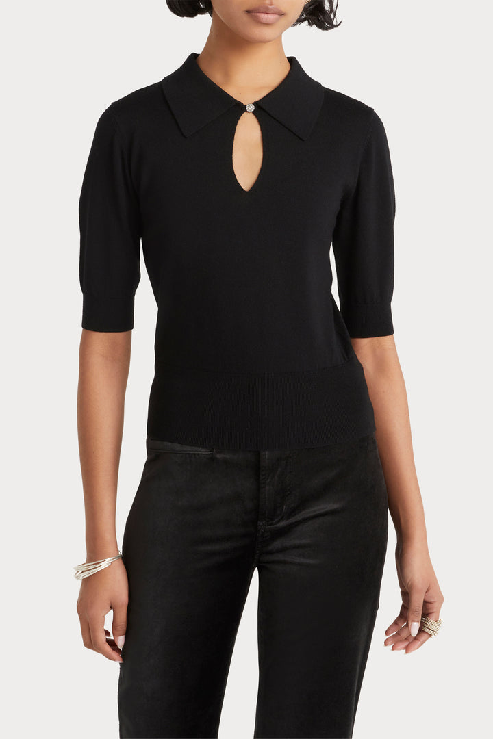 Husk Elb Polo - Black
