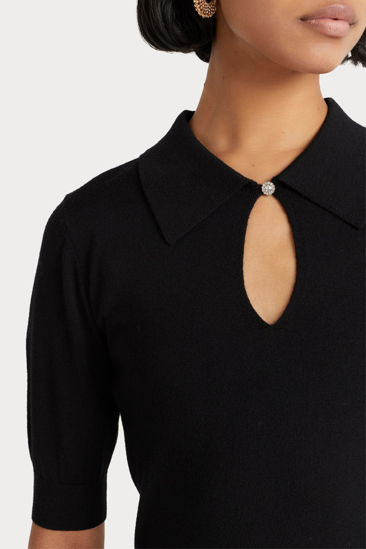 Husk Elb Polo - Black