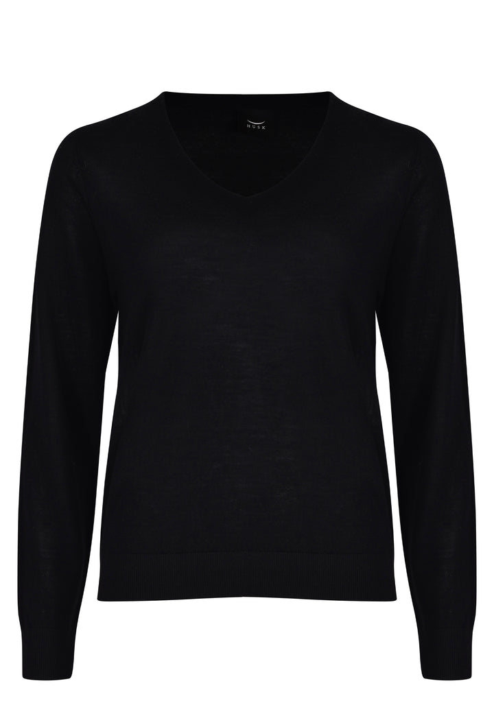 Husk Amalia Knit - Black