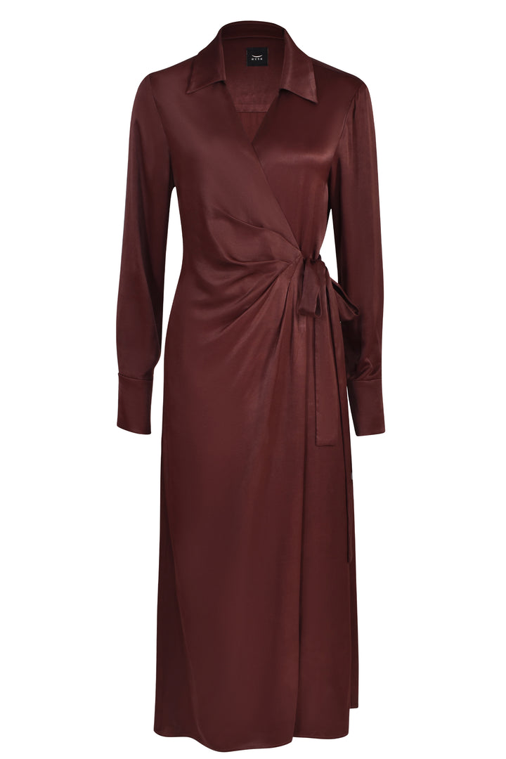 Husk Luna Dress - Chestnut