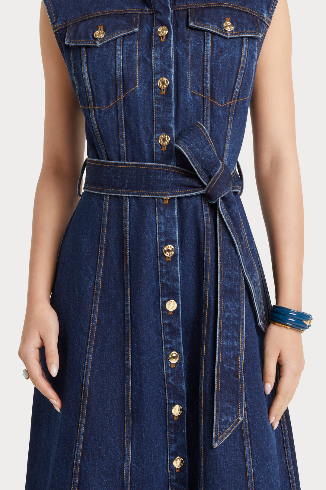 Husk Annika Dress - Blue