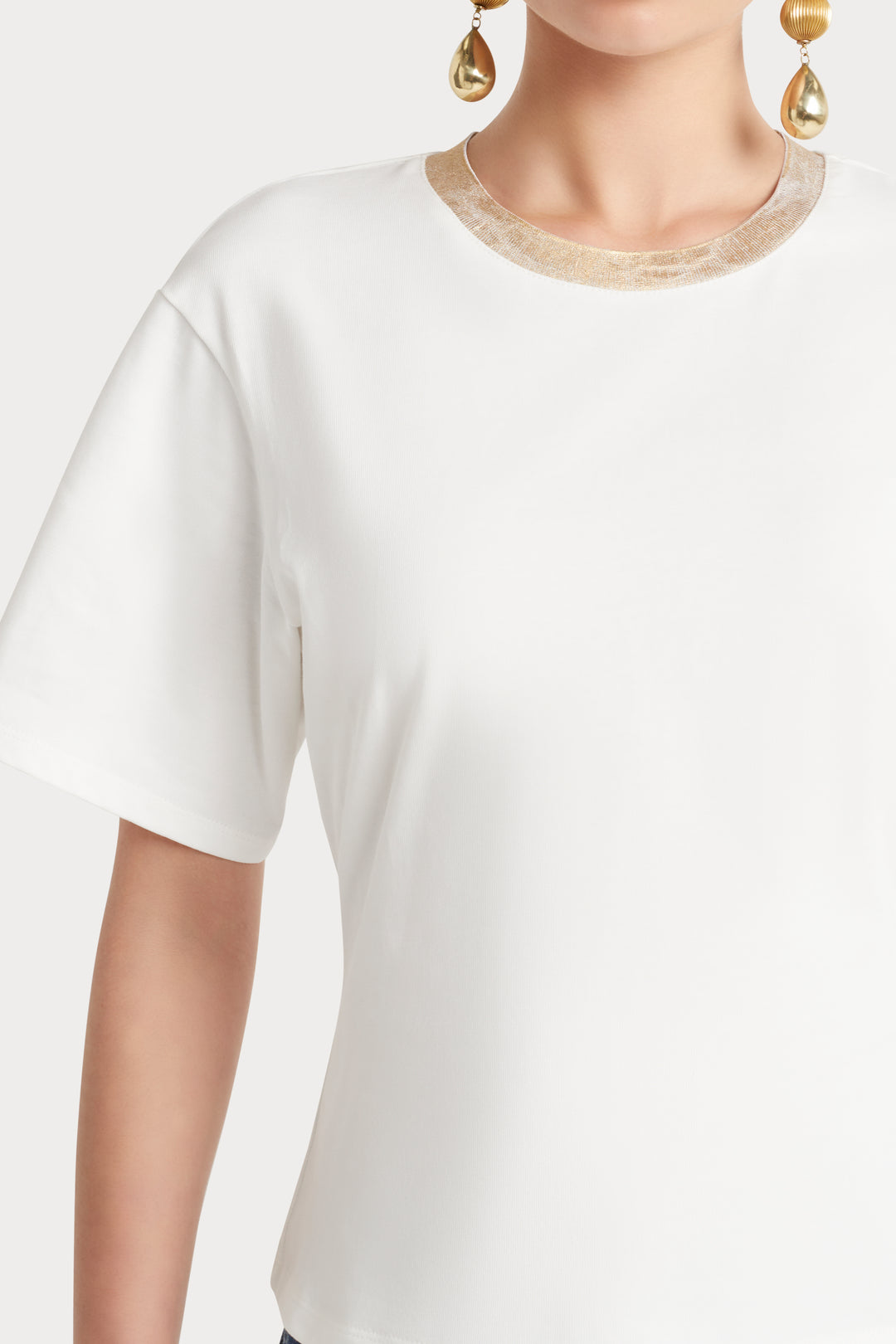 Husk Elise Tee - White