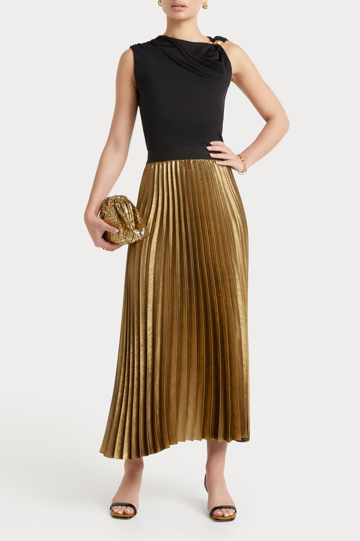 Husk Aurelia Skirt - Gold