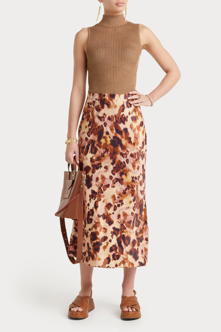 Husk Knit Turtleneck - Coffee