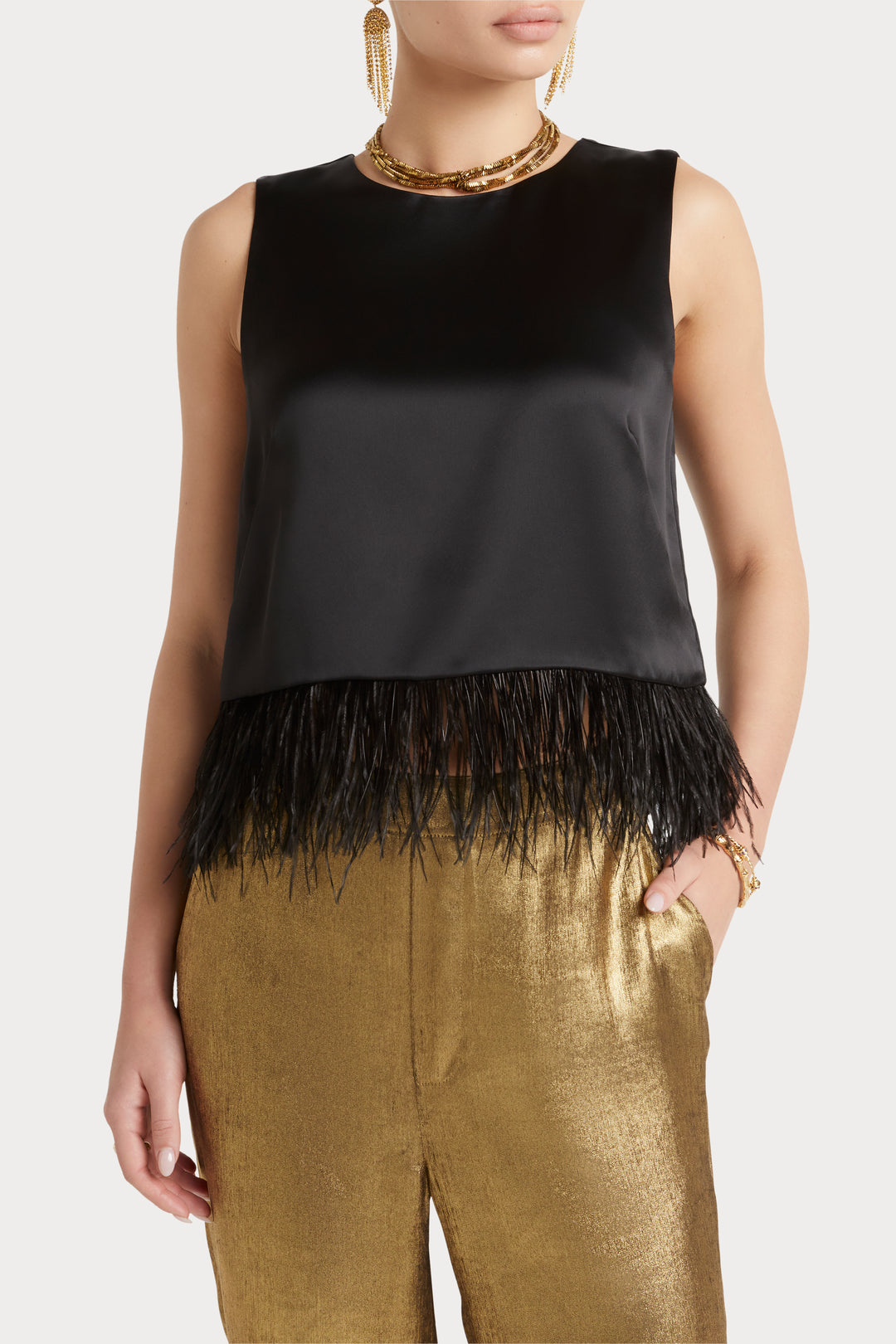 Husk Lily Top - Black