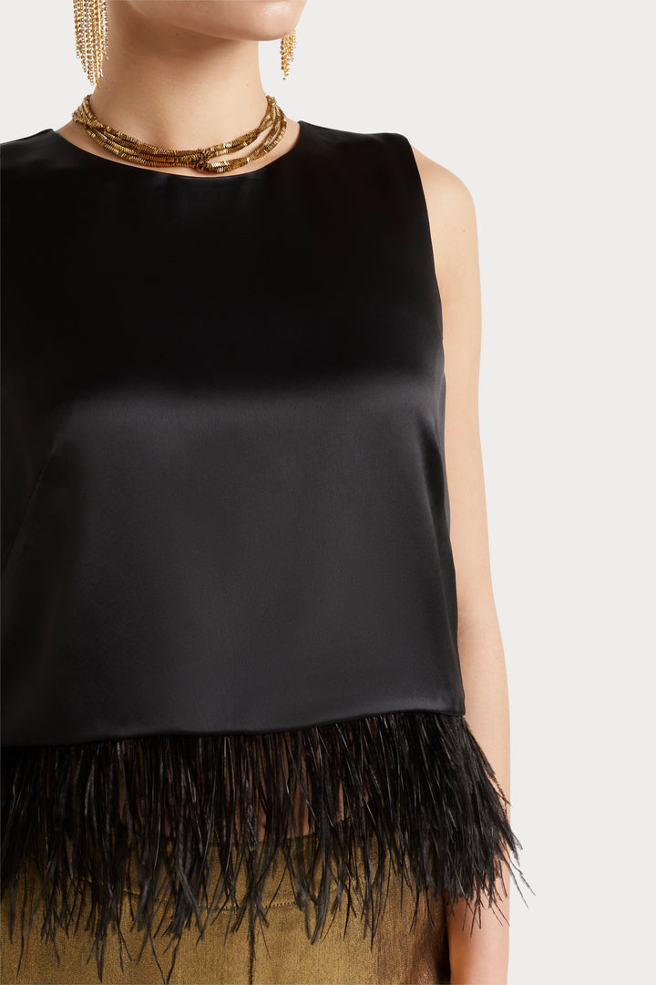 Husk Lily Top - Black