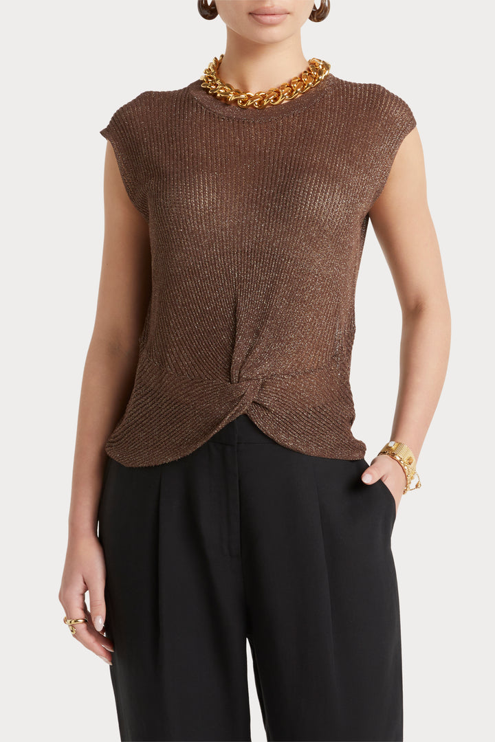 Husk Twist Knit - Bronze