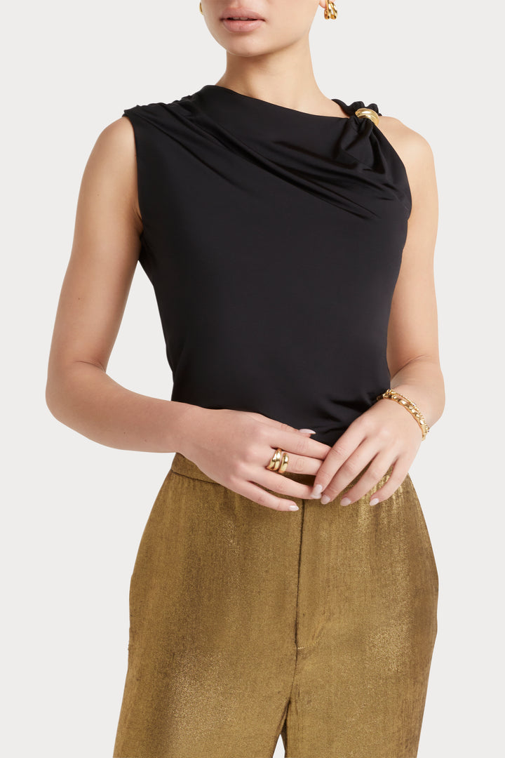 Husk Midas Top - Black