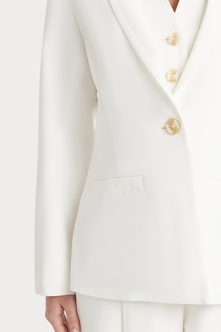 Husk Alba Blazer - White